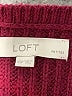 Ann Taylor LOFT Burgundy Pullover Sweater Size XS (petite) - photo 7