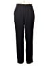 Express 100% Polyester Solid Black Casual Pants Size XS - photo 1