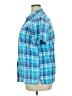 DressBarn Plaid Blue Short Sleeve Button-Down Shirt Size 2X - photo 5