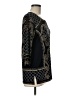JM Collection Print Black 3/4 Sleeve Blouse Size M (petite) - photo 4