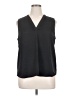 Vince Camuto 100% Polyester Gray Sleeveless Blouse Size XL - photo 1