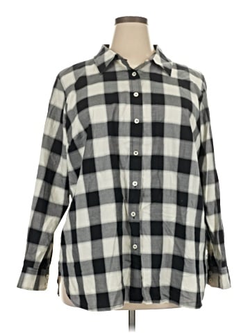 Talbots Long Sleeve Button-Down Shirt (view 1)