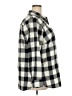 Talbots 100% Cotton Checkered-gingham Gray Long Sleeve Button-Down Shirt Size 2X - photo 4