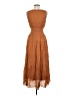 J Gee 100% Polyester Brown Casual Dress Size M (petite) - photo 2
