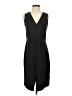 Tibi 100% Polyester Solid Black Casual Dress Size 2 - photo 1