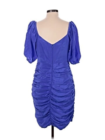 Lavender Brown Cocktail Dress (view 2)