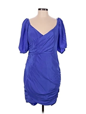 Lavender Brown Cocktail Dress (view 1)