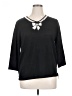 Cathy Daniels 100% Acrylic Black Pullover Sweater Size XL - photo 1
