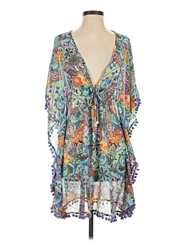 Bleu Rod Beattie Kimono (view 1)