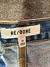 RE/DONE 100% Cotton Blue Denim Skirt Size 24 waist - photo 4