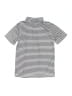 New Balance Stripes Silver Short Sleeve Turtleneck Size 12 - photo 2