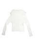 Zara Ivory White Long Sleeve Top Size 13 - 14 - photo 2