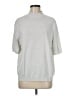 BonWorth Silver Short Sleeve Turtleneck Size M - photo 1