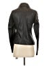 Guess 100% Leather Black Leather Jacket Size S - photo 2