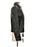Guess 100% Leather Black Leather Jacket Size S - photo 4