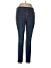 Express Jeans Solid Blue Jeans Size 12 - photo 1