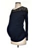 Old Navy - Maternity 100% Rayon Blue Long Sleeve Top Size Sm Maternity - photo 1