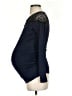 Old Navy - Maternity 100% Rayon Blue Long Sleeve Top Size Sm Maternity - photo 5