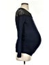 Old Navy - Maternity 100% Rayon Blue Long Sleeve Top Size Sm Maternity - photo 4