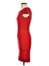 Diane von Furstenberg Hearts Red Cocktail Dress Size 2 - photo 5
