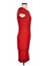 Diane von Furstenberg Hearts Red Cocktail Dress Size 2 - photo 4