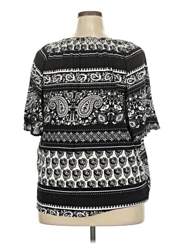 Elementz Short Sleeve Blouse (view 2)
