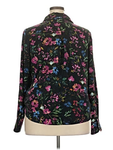 Nicole Miller Long Sleeve Blouse (view 2)