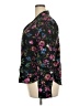Nicole Miller 100% Polyester Floral Black Long Sleeve Blouse Size XXL - photo 5