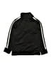 Adidas 100% Recycled Polyester Black Track Jacket Size 4T - photo 2