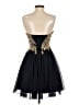 City Studio 100% Polyester Black Cocktail Dress Size 3 - photo 2