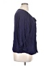 Great Northwest Indigo 100% Rayon Blue 3/4 Sleeve Blouse Size 1X - photo 4