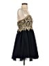 City Studio 100% Polyester Black Cocktail Dress Size 3 - photo 4