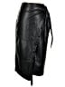 Liumilac Black Faux Leather Skirt Size S - photo 1