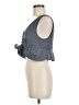 Thakoon Gray Sleeveless Blouse Size 8 - photo 5