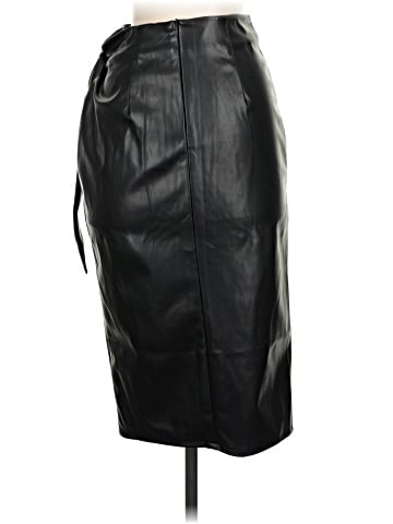Liumilac Faux Leather Skirt (view 2)