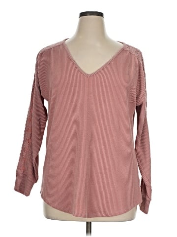 Maurices Long Sleeve Blouse (view 1)