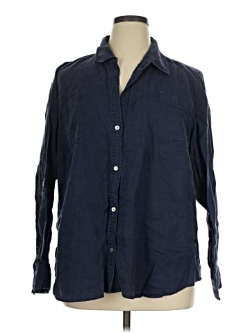 Kate Hill Long Sleeve Button-Down Shirt (view 1)