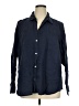Kate Hill Solid Blue Long Sleeve Button-Down Shirt Size 1X (estimated) - photo 1