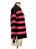 Talbots Stripes Burgundy Wool Pullover Sweater Size XS - photo 4