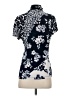 DKNY Blue Short Sleeve Blouse Size S - photo 2
