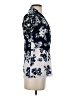 DKNY Blue Short Sleeve Blouse Size S - photo 4