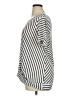 AGB Stripes Silver Short Sleeve Top Size 1X - photo 5