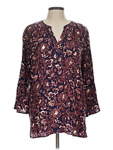 Gloria Vanderbilt 3/4 Sleeve Blouse (view 1)