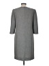 Talbots 100% Polyester Solid Gray Casual Dress Size 8 - photo 2