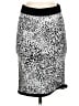Cache Animal Print Silver Casual Skirt Size S - photo 1
