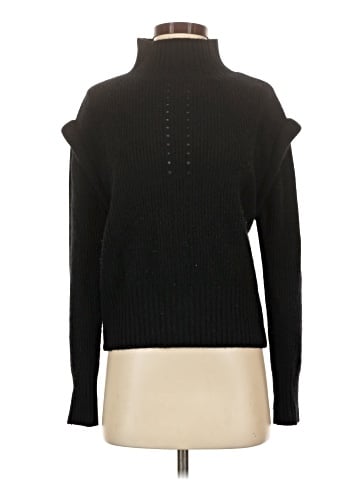 Aqua Cashmere Pullover Sweater (view 1)