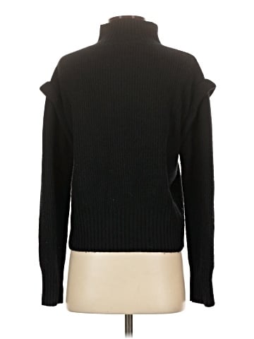 Aqua Cashmere Pullover Sweater (view 2)