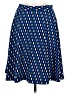 ECI Print Blue Casual Skirt Size M - photo 1
