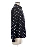 L.K. Bennett Polka Dots Black Long Sleeve Blouse Size 6 - photo 4