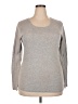 Active Basic Gray Long Sleeve T-Shirt Size 3X - photo 1